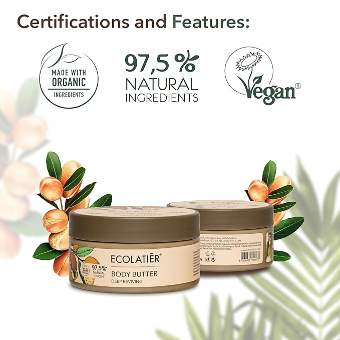 Organic Argana Body Butter - 97.5%