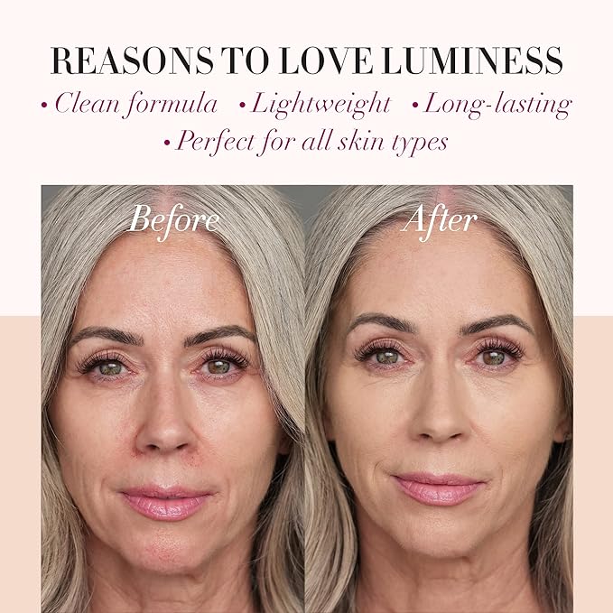 LUMINESS Silk Airbrush Spray Foundation & Primer Kit Light Fair)