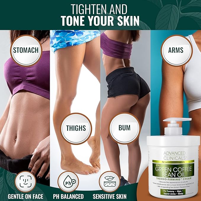Advanced Clinicals Green Coffee Bean Thermo Firming
