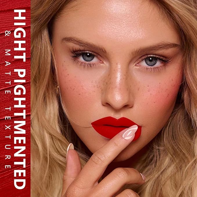 MAKI YIKA Red Lipstick for Women Color Stay Lipstick