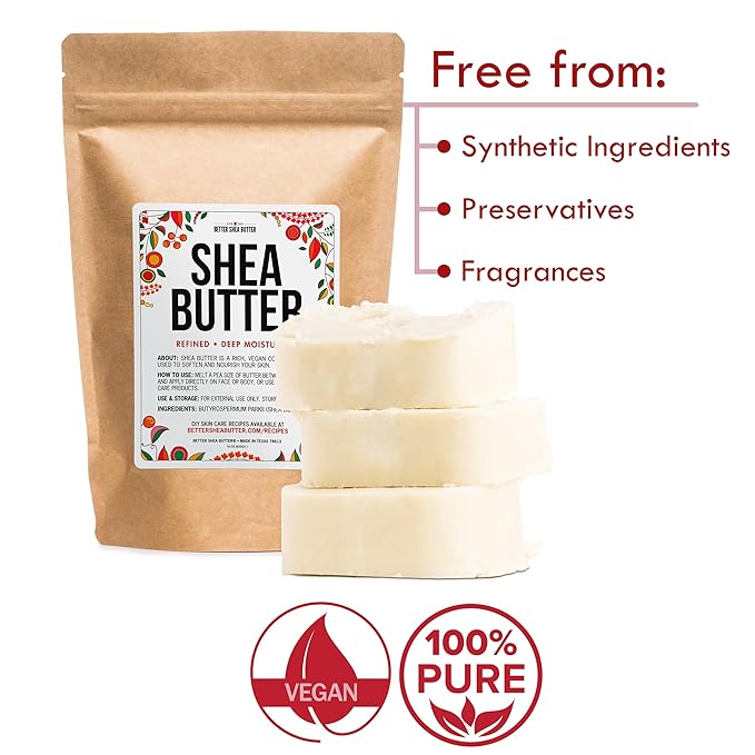 Refined Shea Butter Unscented - 100%