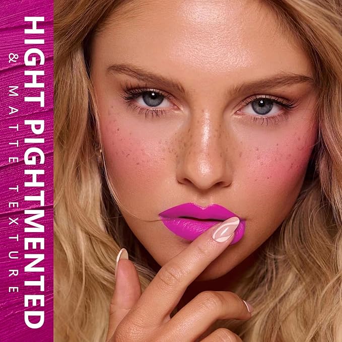 MAKI YIKA Hot Pink Lipstick for Women Color Lipstick