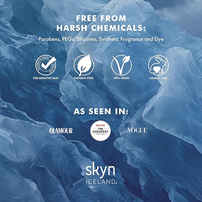 skyn ICELAND Hydro Cool Firming Under Eye Patches. Eye Gel Mask to Firm And Reduce Wrinkles, Fine Lines, Dark Circles, Puffy Eyes & Bags, 12 Pairs