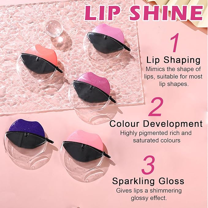 CAHIUYOA 3PCS Color Changing Lipstick Lazy Lipstick Set Changing
