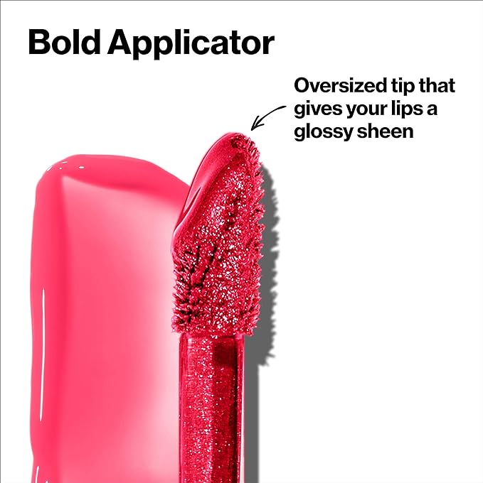 REVLON Lip Gloss, Super Lustrous The Gloss, Non-Sticky, Gloss,