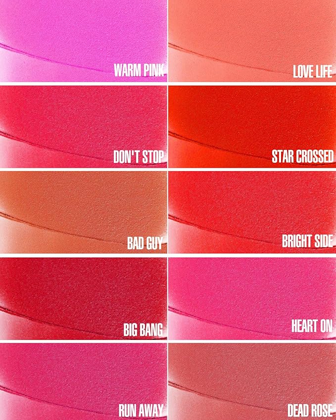 Pink Lipstick Matte, Bright Pink Liquid Lipstick Long Bright