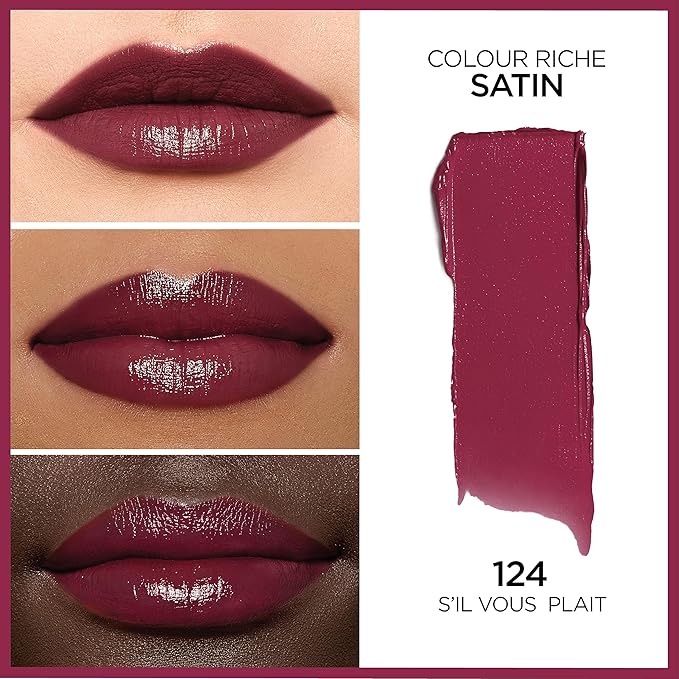 L'Oreal Paris Colour Riche Original Creamy, Hydrating Satin Lipstick