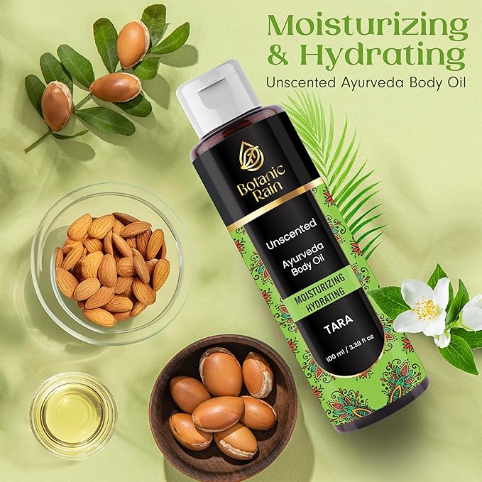 Ayurveda Body Oil Unscented, Natural Body