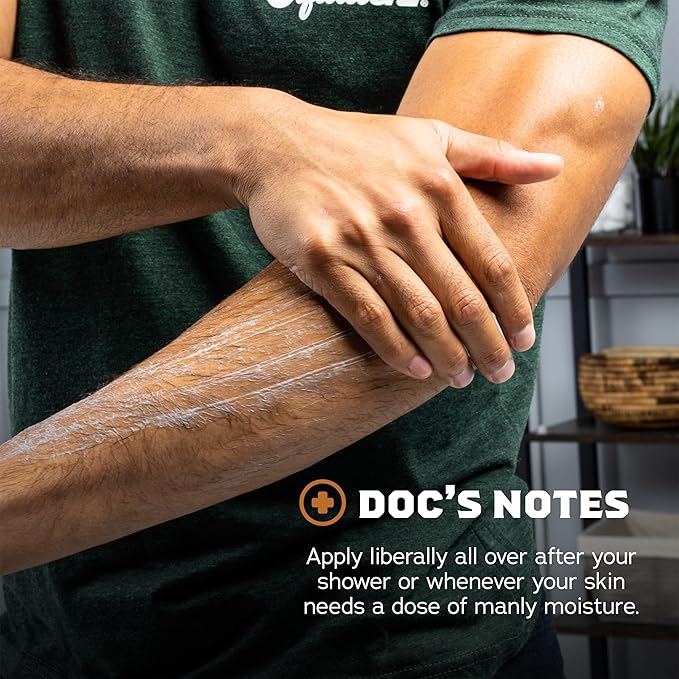 Dr. Squatch Men's Natural Lotion Non-Greasy