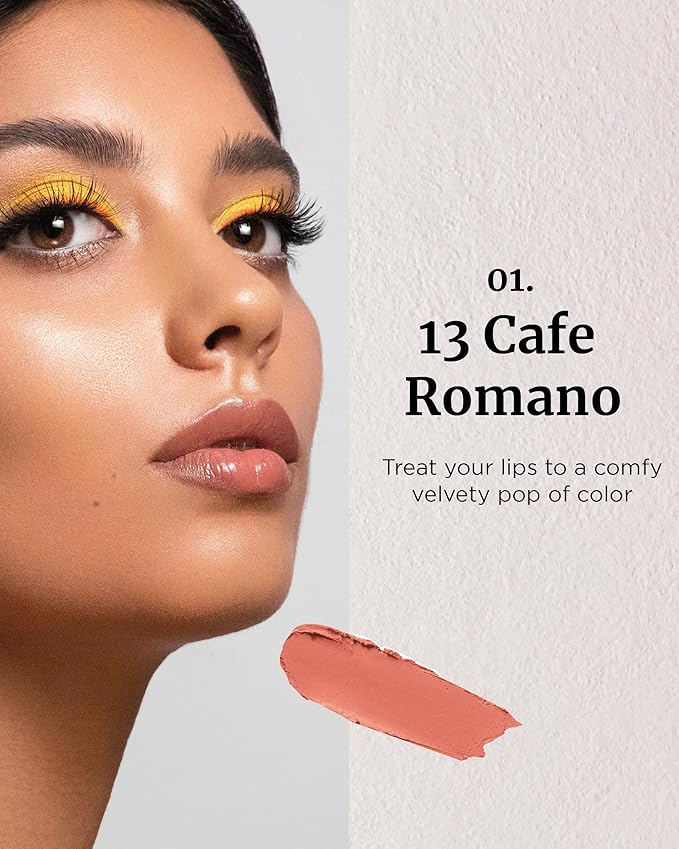 VDL Lip Stain Comfort Slip Lipstick 13, Cafe Lightweight,