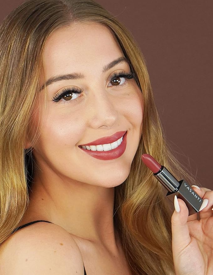 VASANTI My Time Lipstick (Your Time) - Long-Lasting Lipstick