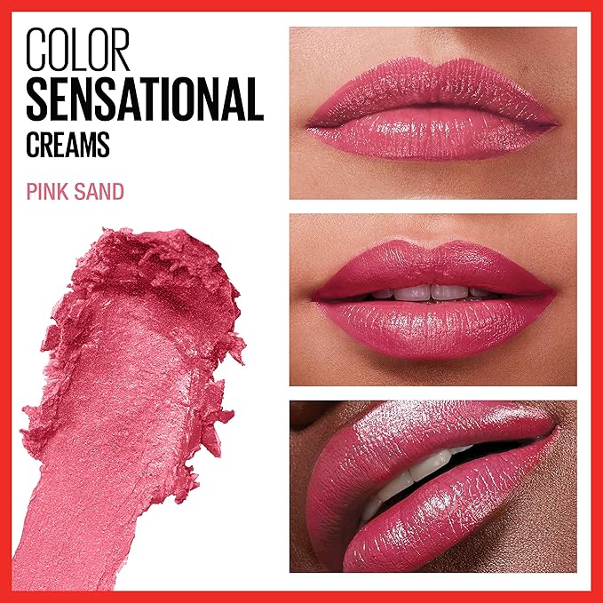 Maybelline Color Sensational Lipstick, Lip Makeup, Cream Finish, Lipstick,