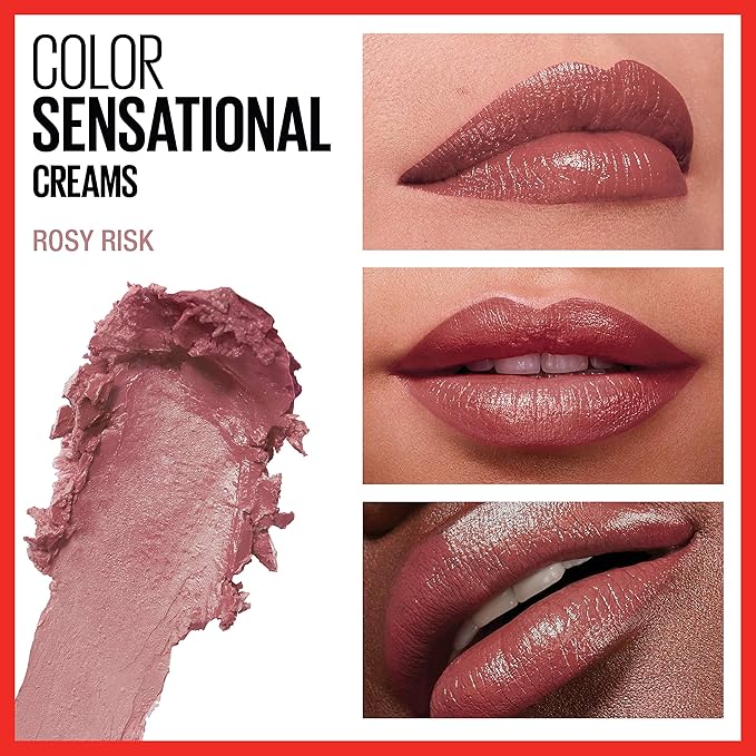 Maybelline Color Sensational Lipstick, Lip Makeup, Cream Finish, Lipstick, 15 oz