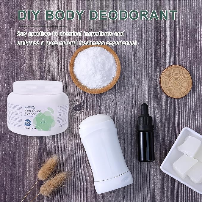 Zinc Oxide Powder, 16OZ 100% Purity,