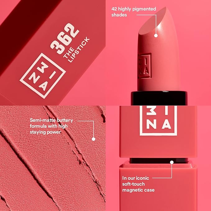 3INA The Lipstick 287 - Outstanding Shade Selection Outstanding