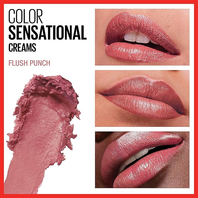 Maybelline Color Sensational Lipstick, Lip Makeup, Cream Finish, Lipstick,
