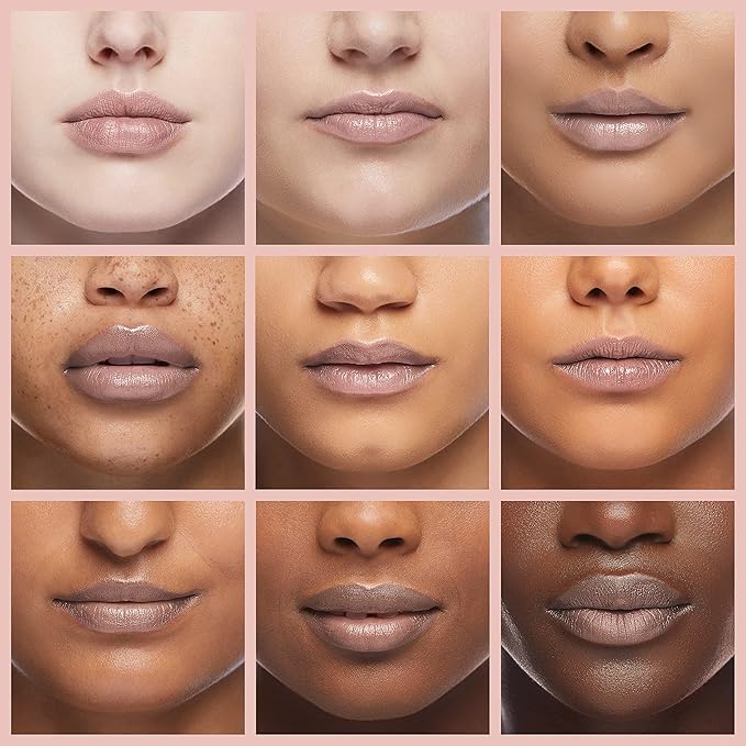 Pure Cosmetics Pure Illumination Lip Gloss - LED-lit Applicator w/Side Mirror - Non-Sticky, Moisturizing & Hydrating Lip Glosses - Soothes & Heals Dried Chapped Lips (Nude Beach)