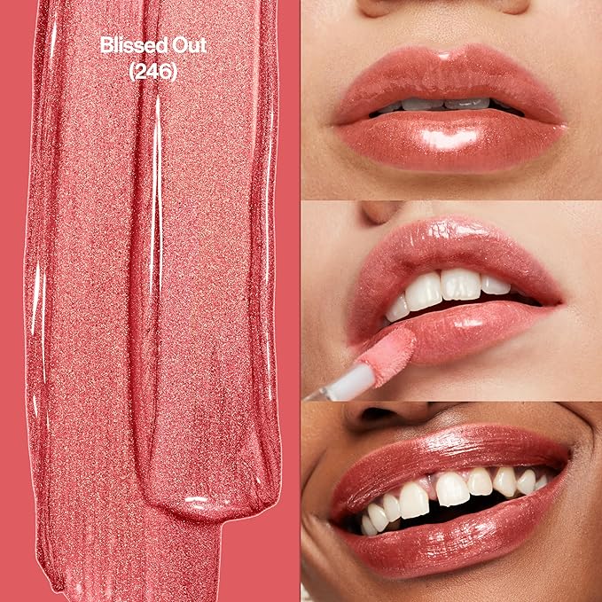 REVLON Lip Gloss, Super Lustrous The Gloss, Non-Sticky, Gloss,