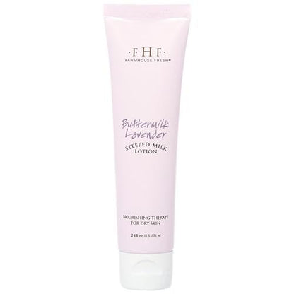 FarmHouse Fresh Buttermilk Lavender Steeped Milk Lotion for Hands, Lavender Cookie, 2 fl. oz.