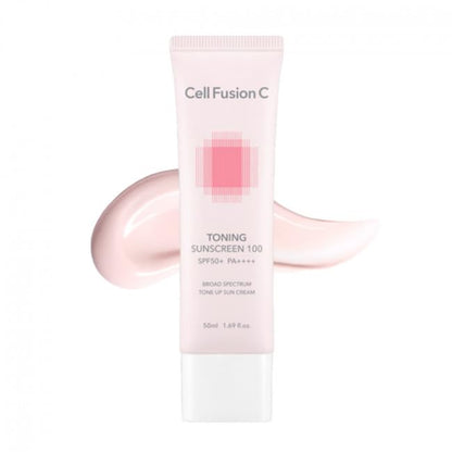 [Cell Fusion C] Toning Sunscreen 100-50ml (SPF50+ PA++++) Brightening and Improving Skin Tone