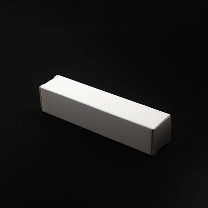 COSIDEA 50 PCS Empty White Lip Gloss Boxes W23 xW23 xH103mm / 0.9 * 0.9 * 4.05 inch, Cosmetic Perfume/Mascara Box Packaging for Small Business Wholesale, small Kraft Paper Box Luxury Holder Wrapping