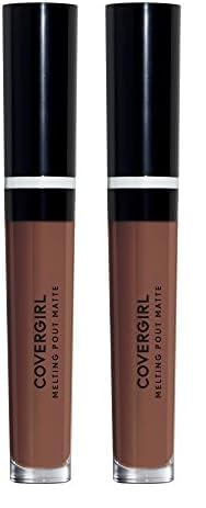 COVERGIRL Melting Pout Matte Liquid Lipstick, Paradise Lost - 345, 1 Count (Pack of 2) (packaging may vary)