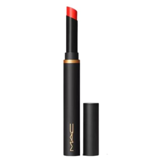 MAC Powder Kiss Velvet Blur Slim Stick Lipstick Danger