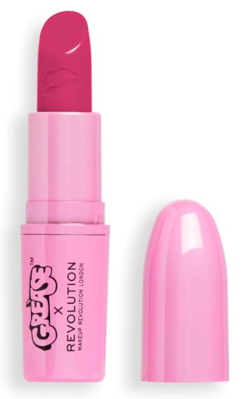 Revolution X Grease Frenchy Lipstick, Gorgeous Pink, 0.14 Grease