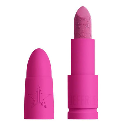 Jeffree Star Cosmetics Velvet Trap Pigment-Rich Lip Color with a Luxurious Velvet-Matte Texture Lipstick (Holy Fashion, Medium)