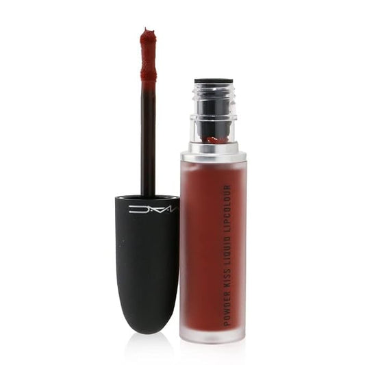MAC Powder Kiss Liquid Lipcolor - 991 Devoted To Chill for Women - 0.17 oz Lipstick