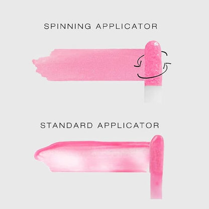 Woosh Beauty, Spin-On Lip Gloss, Hydrating Shea Butter, Lip