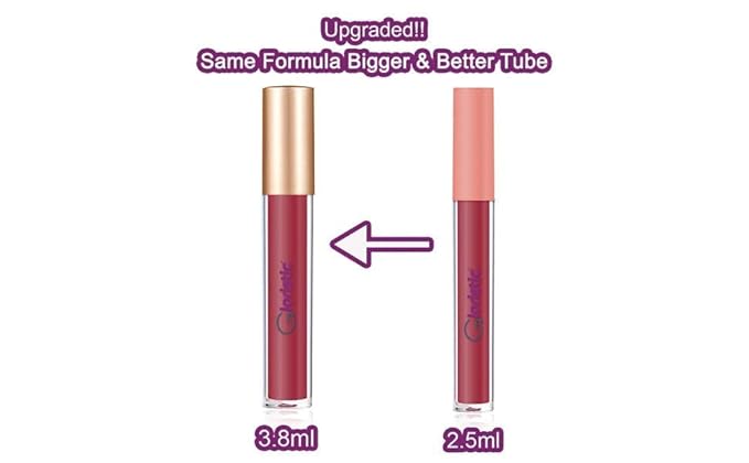 Gloristic | Waterproof | 6pcs Liquid Matte Lipstick Gloristic