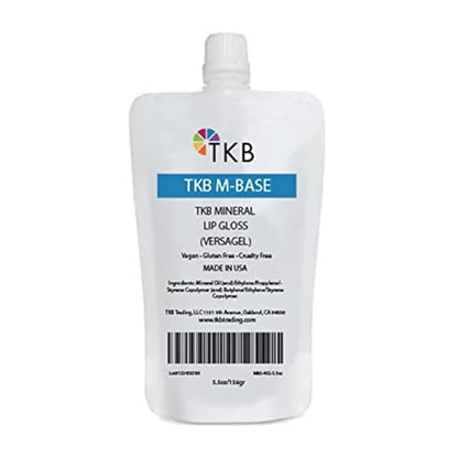 TKB Mineral Lip Gloss (M-Base) | Clear Versagel 5oz