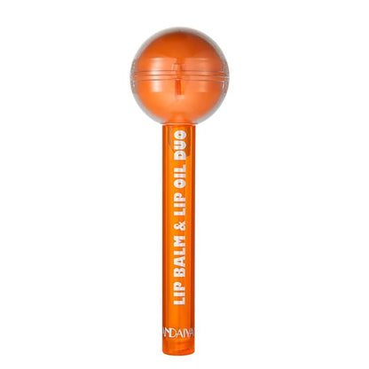 Tinted Lip Balm Lollipop Lip Gloss, (Orange)