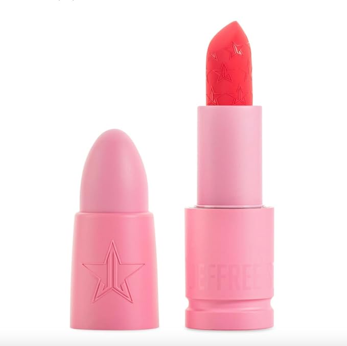 Jeffree Star Cosmetics Velvet Trap Pigment-Rich Lip Color with a Luxurious Velvet-Matte Texture Lipstick (Watermelon Soda, Medium)