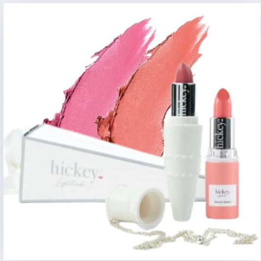 Hickey Lipstick Organic Perfectly Light Pink & Crushing Organic