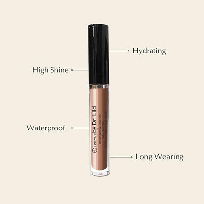 Vegan Moisturizing, Long Lasting Lip Gloss - Satin Vegan