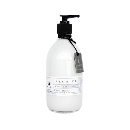 Archive Poet At Heart Body Lotion Natural Moisturizing Lotion for Men & Women Lightly Scented 16.5 oz