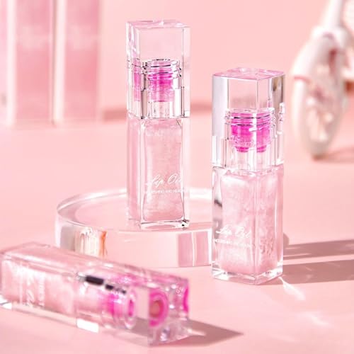 2PCS Lip Gloss Color Changing Lip Oil, 2024 Gloss