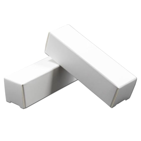 50 Pack 0.78x0.78x3.34 inch Rectangle Kraft Paper DIY Rectangle