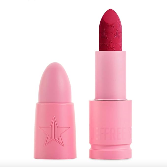 Jeffree Star Cosmetics Velvet Trap Pigment-Rich Lip Color with a Luxurious Velvet-Matte Texture Lipstick (Cherry Wet, Medium)
