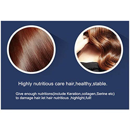 Keratin Collagen Silk Hair Scalp Care Lengthen Vitamins Serum Treatment Perfect Mix Powder BCCA