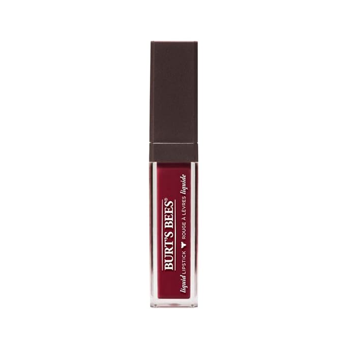 Burt's Bees 100% Natural Glossy Liquid Lipstick, Rushing Glossy