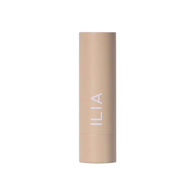 ILIA - Color Block Lipstick | Non-Toxic, Vegan, Cruelty-Free, Hydrating + Long Lasting, No Budge Color with Full Coverage (Cinnabar (Muted Brick With Warm Undertones), 0.14 oz | 4 g)