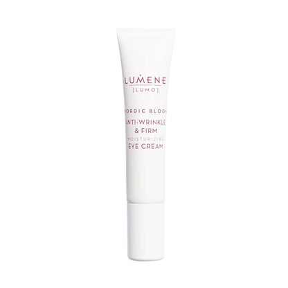 Lumene Anti Wrinkle & Firm Moisturizing Eye Cream - Skin Firming & Hydrating Nordic Berry Pre-Retinol Eye Cream for Dark Circles + Under Eye Bags - Vegan Eye Cream for Wrinkles & Fine Lines (.50z)