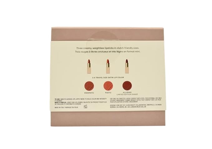 Mini Satin Lipstick Set