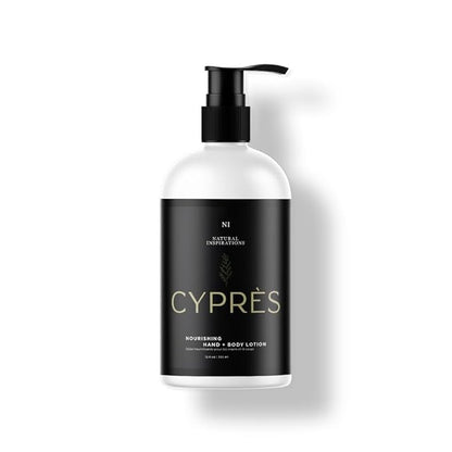 Natural Inspirations Cypres Nourishing Hand + Body Lotion 12oz