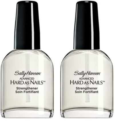 Sally Hansen Advanced Hard as Nails, clear, 0.45 Fluid Ounce (Pack of 2)
