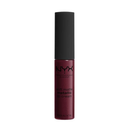 NYX PROFESSIONAL MAKEUP Soft Matte Metallic Lip Cream, Copenhagen