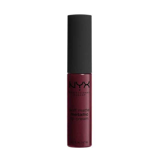 NYX PROFESSIONAL MAKEUP Soft Matte Metallic Lip Cream, Copenhagen